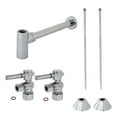 thumbnail image 2 of Kingston Brass CCRCA2 Vintage Standard Mount Shower Ring Connector 3 Holes, Polished Brass, 2 of 3