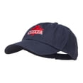 thumbnail image 2 of Canada with Maple Leaf Embroidered Low Cap - Navy OSFM, 2 of 5