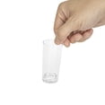 thumbnail image 5 of Restaurantware-2 Ounce Shot Glasses, 100 Round Incline Cups - With Clear Finish, Disposable, Plastic Shot Glasses, For Serving Samples At Wedding Banquets And Catered Events, 5 of 10