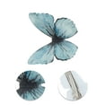 thumbnail image 3 of Unique Bargains 1 Pc Fashion Duckbill Butterfly Hair Clips Hairdo Clip for Home Gray Blue, 3 of 5