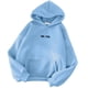 thumbnail image 1 of Gibobby Sudaderas de mujer, Sudadera con capucha para mujer, con forro polar ultra suave con bolsillos(Azul celeste,M), 1 of 3