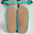 thumbnail image 5 of G&Y Women's Slipper Socks - Animal Pairable, Non-Slip Fuzzy Slipper Socks, LightGreen, XL, 5 of 6