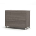 thumbnail image 3 of Bestar Pro-Linea 2-Door Storage Unit, Bark Grey, 3 of 4