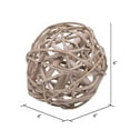 thumbnail image 4 of Vickerman Natural Botanicals 4" Lata Ball, Natural White. Includes 25 Pieces per Pack, 4 of 5