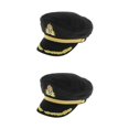 thumbnail image 1 of Inteprter Adult Kid Captain Yacht Hat Sailor  Hat Cap Party Cosplay Costume Type2, 1 of 1
