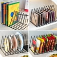thumbnail image 7 of OIUR Hat Storage Rack Baseball Cap Organizer Multiple Compartments Durable Construction Space-Saving Universal Hat Stand, 7 of 7