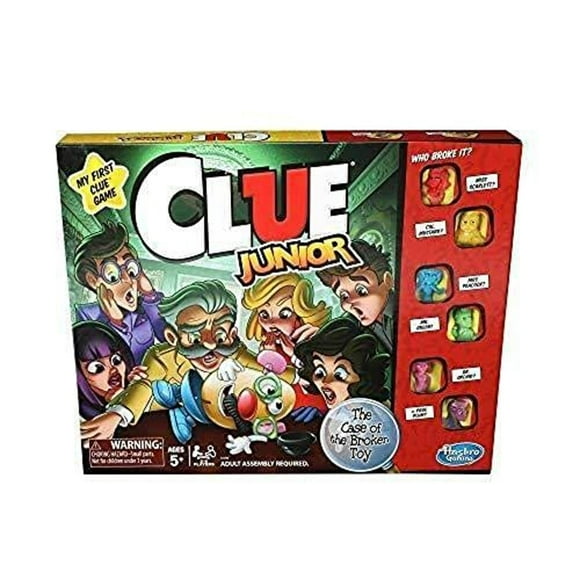 Juego de mesa Hasbro Gaming Clue Junior Case of The Broken Toy