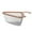 Coffee, variant on Kitchen Sink Triangular Drain Set - Stainless Steel, Multifunctional - Food Waste Filter