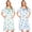 Blue Green Rose, variant on Nightgowns for Women - Short Sleeve Soft Womens Nightgowns & Sleepshirts - Round Neck Pajamas Dress for Lounging, Sleeping & Casual Wear