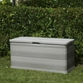 thumbnail image 5 of vidaXL Garden Storage Box Grey 117x45x56 cm, 5 of 5
