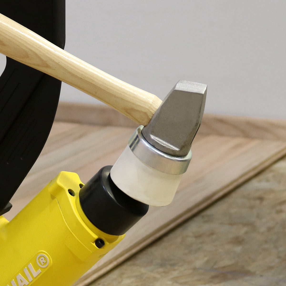 Powernail 2ALW Ultra-Light White Rubber Flooring Mallet Hammer (1.7 lbs)