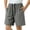 Gray, variant on Boys Athletic Shorts Elastic Waistband Breathable Mesh Running Gym Basketball Workout Shorts Boys Sweatpants Joggers ,8-9 Years ,White