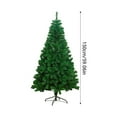 thumbnail image 3 of Vikakiooze 150cm Snow Flocked Christmas Tree Hinged Artificial Pines Tree Metal Stand And 350Lush Branch Tips Easy To Instal, 3 of 9