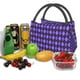 thumbnail image 3 of Easygdp purple argyle Bolsa de Almuerzo Insulada Reutilizable, Bolsa de Mano y Bandolera para Oficina, Trabajo, Viajes, 3 of 6