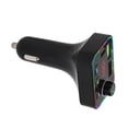 thumbnail image 2 of Transmisor FM Bluetooth F4, reproductor MP3 multiusos para coche, cargador para coche con luz LED de colores, 2 of 14