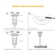 thumbnail image 4 of Solar Ground Lights Outdoor, LED Garden Stake Lights for Lawn Pathway Yard Decoration, Decorative Landscape Lighting for Patio Walkway Garden, 1 Pack, 4 of 10
