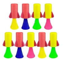 BAELLERT 9 Pack Jumping Spring Rocket Toys Creative Popper Bouncy Ball Spring Rocket Launchers Party Favors Mini Toys Party Supplies Goodie Bag Stuffers
