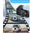 thumbnail image 4 of HAPEMEIN Cámara para Carro, 1080P WiFi DashCam Auto Delantera Trasera Interior con Vigilancia en Estacionamientos 24H,Camara para Auto Interior y Exterior Tarjeta SD 32GB, 4 of 5