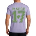 thumbnail image 2 of Men's St. Patrick's Day Graphic T-Shirt March 17 Shamrock Short Sleeve Crew Neck Tee, 2 of 3
