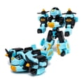thumbnail image 1 of HLONK 15cm Robot Transformer Toy Various Style Fast Fighter Aircraft Tractor Tank Train Cartoon Model Toy Collectible Children Robot Transforming Vehicles Toy Birthday Gift, 1 of 8