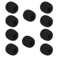 thumbnail image 1 of Andoer Mini Lapel Headset Microphone Windscreen Mic Foam Cover, Black 10-Pack, 1 of 5