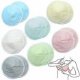 thumbnail image 1 of Environmental Protection Nursing Pads, Washable Super Absorbent Breast Pads Including Laundry Bag, Soft Hygroscopic Fabric for Nipple Protection, 1 of 5