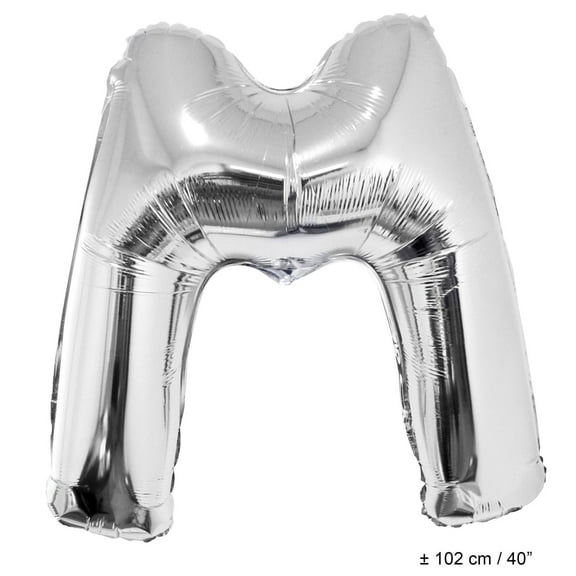 Balloon-Foil-Letter M-40"-Slv