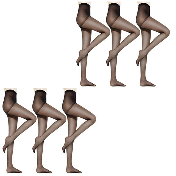 Women's Sheer Tigh Pantyhose with Reinforced Toesblack