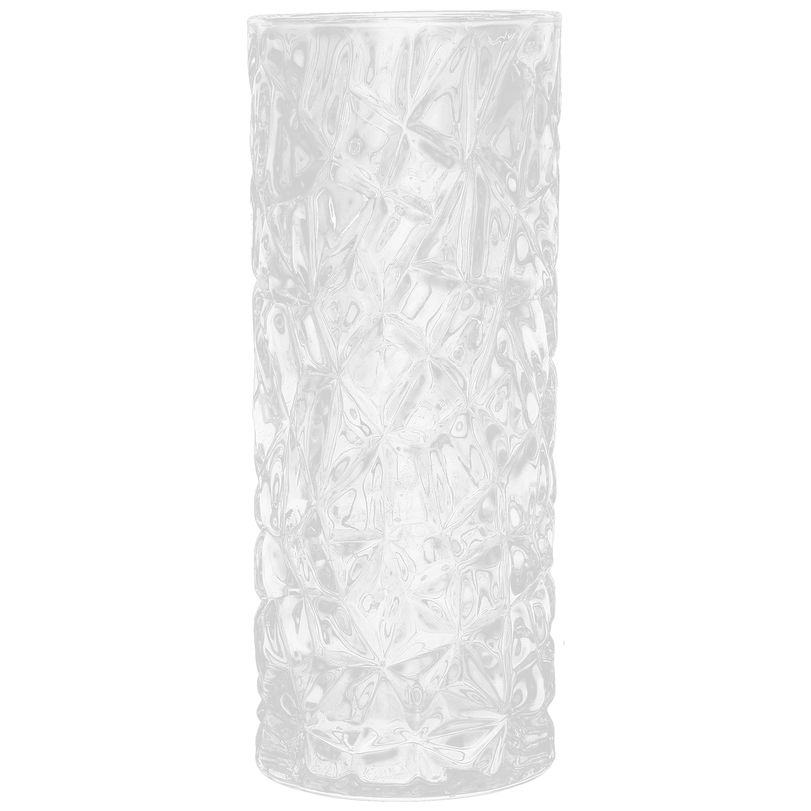 Glass Vase Bamboo Trees Pattern Glass Flower Pot Flower Vase