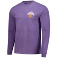 thumbnail image 2 of Men's  Purple Clemson Tigers Tree Farm Comfort Colors Long-Sleeve T-Shirt, 2 of 3