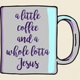thumbnail image 3 of CafePress - A Little Coffee & A Whole Lotta Jesu Light T Shirt - Men's Classic Graphic T-Shirt, 3 of 4