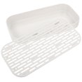 thumbnail image 1 of Kitchen Draining Tray Double-layer Drain Plate Bathroom Toiletries Plate Detachable Draining Tray, 1 of 9