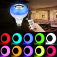 thumbnail image 3 of Music LED Bulb Monopolys RGBW Music Bulb Brightness Volume Adjust 24 Key Remote Control USB Card, 3 of 8