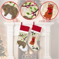 thumbnail image 7 of Mikhai Clearance Christmas Stockings,19.7Inch Stockings with Animal Pattern Ornaments Xmas Hanging Candy Gift Stocking Bag for Family Holiday Christmas Home Party Decoration (Bear), 7 of 7