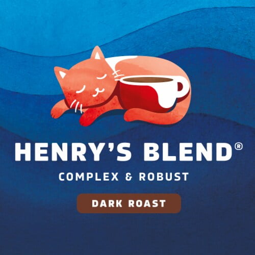 Pack of 2 - Seattle's Best Coffee Henry's Blend Dark Roast Ground Coffee 12 oz Packaging May Vary