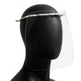 thumbnail image 1 of San Jamar GG10001 Germ Guard Visor Face Shield w/ Poly Headband - 9" x 9", Plastic, Clear, 1 of 1