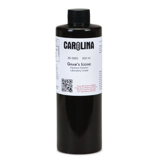 Gram Iodine, Laboratory Grade, 500 Ml