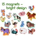 thumbnail image 3 of Juguetes educativos Magdum Large Farm de Animal Magnets para niños, 3 of 9