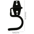 thumbnail image 6 of Monyance heavy duty hanger 5pcs Heavy Duty Garage Hooks for Tools, Ladders, Bikes - Wall Mount Organizer(5.12X2.76X0.39Inches), 6 of 10