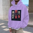 thumbnail image 2 of Halloween Print Hooded Sweatshirt Long Sleeve Pullover Graphic Casual Jacket With Pocket For Fall Winter Comfort, 2 of 2