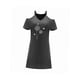 thumbnail image 3 of Vestido de verano para mujer, vestido con hombros descubiertos, minivestido de manga corta para fiesta de trabajo L, 3 of 7