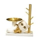 thumbnail image 5 of Estatua de animal con bandeja de almacenamiento, llavero, figurita, regalo, organizador de escritorio, artículos diversos Gato, 5 of 9