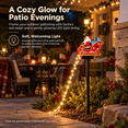 thumbnail image 6 of 2026 New Santa’s Flying Sleigh Gift Cascade–Solar Christmas Garden Light, Waterproof Outdoor Yard Stake Lamp, Warm Glowing Festive Decor For Lawn And Holiday Home Decor, 6 of 9