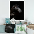 thumbnail image 3 of Designart 'Silhouette Of Horse and Woman' Farmhouse Framed Art Print, 3 of 4