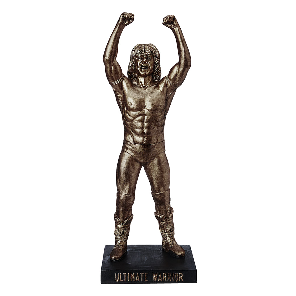 Official Wwe Authentic Ultimate Warrior Collectible Replica Legends Statue White Walmart Com