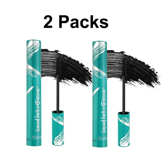 thrive mascara liquid lash extensions mascara 0.38oz 2PACKS Makeup Organizers