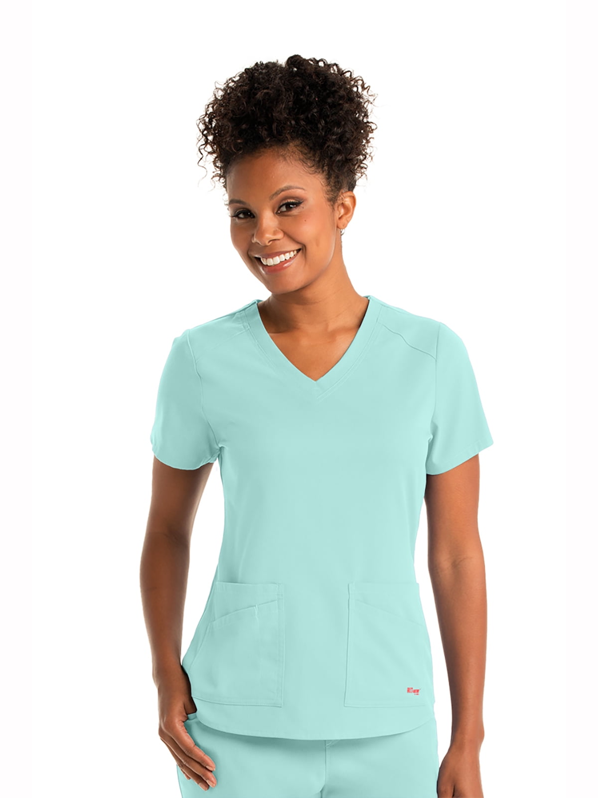 Barco Grey's Anatomy GRST011 Women's Four Pocket VNeck Emma Scrub Top