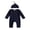 Slateblue, variant on BemeyourBBs Preemie Newborn Going Home Outfit Baby Boy Girl Ribbed Knit Romper Hat Set Long Sleeve Button One Piece Jumpsuit Spring Fall Winter Sleepers Clothes