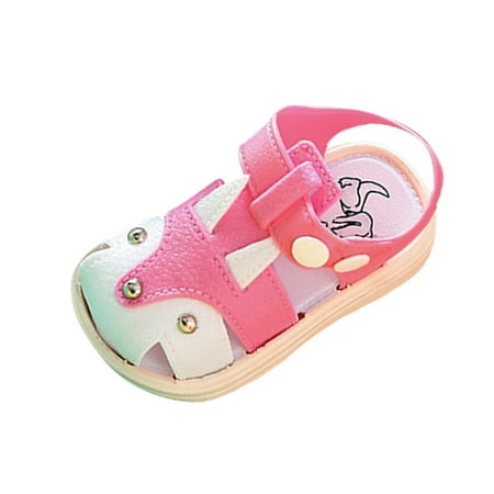 

Kids Cartoon And Sandals Soft-Soled Non-Slip Outdoor Wear- S Shoes