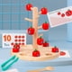 thumbnail image 3 of Juguetes de de juegos de matemáticas de ños tarjetas de matemáticas Pre jardín de infantes con pinza , CUTICAT juego de selección de matemáticas, 3 of 5